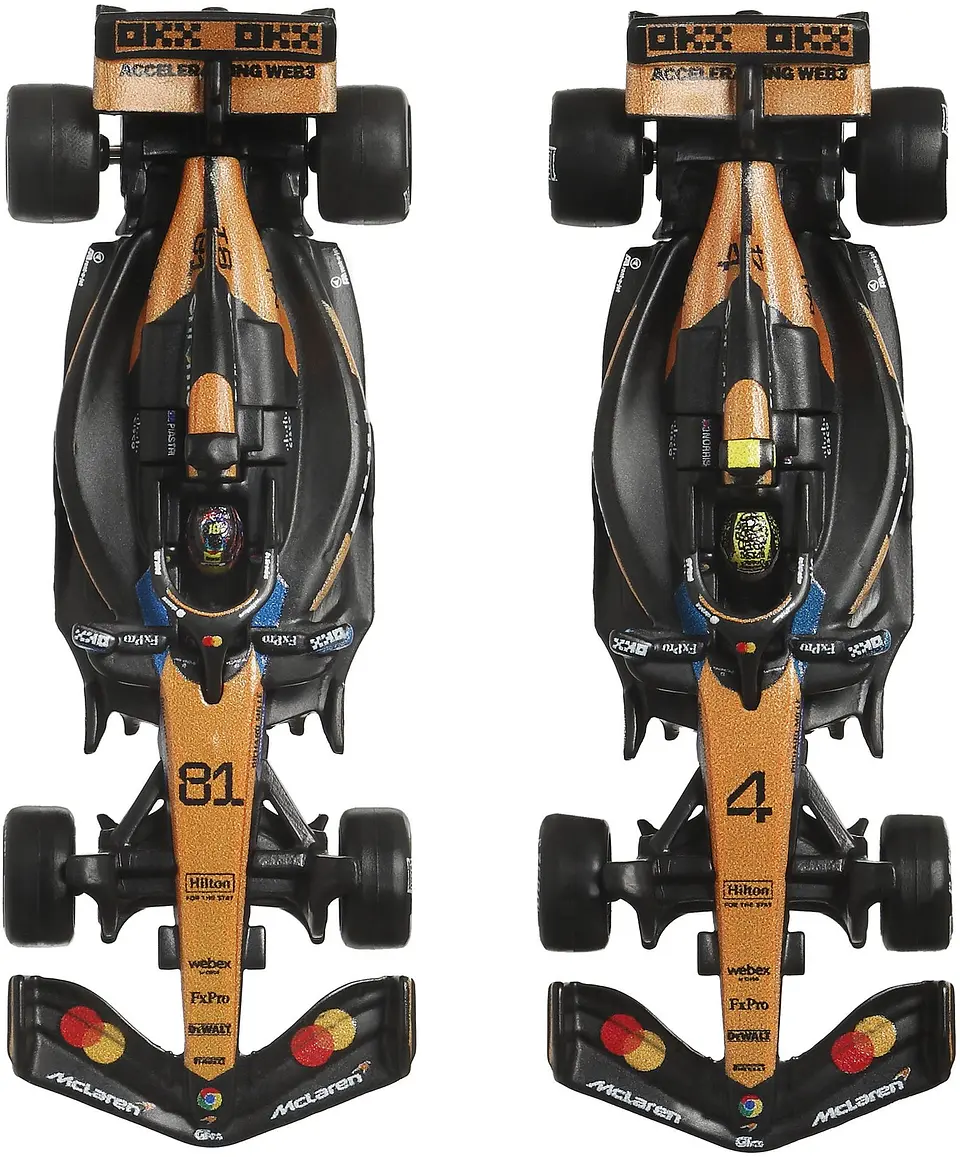 Hot Wheels Premium: McLaren Formula 1 Team 2pack - Lando Norris & Oscar Piastri  3