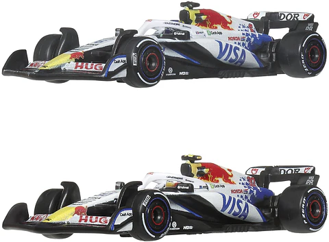 Hot Wheels Premium: Visa Cash App Racing Bulls Formula 1 Team 2pack - Isack Hadjar & Liam Lawson