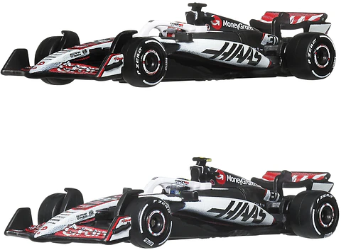 Hot Wheels Premium: MoneyGram Haas Formula 1 Team 2pack - Esteban Ocon & Oliver Bearman
