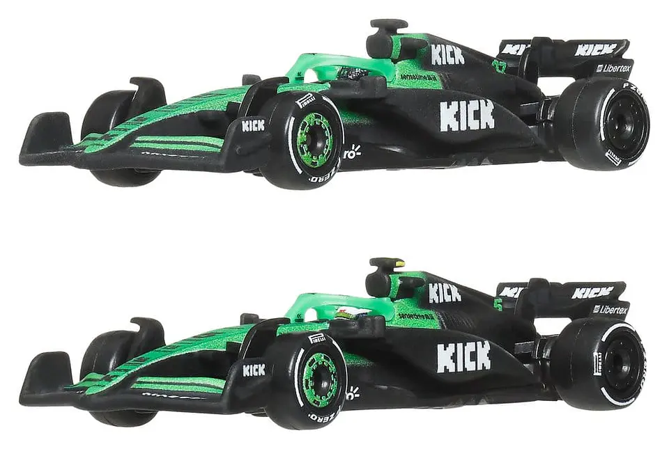 Hot Wheels Premium: Kick Sauber Formula 1 Team 2pack - Nico Hulkenberg & Gabriel Bortoleto 2