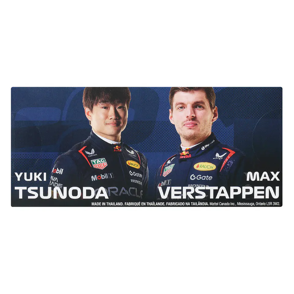 Hot Wheels Premium: Oracle Red Bull Racing Formula 1 Team 2pack - Max Verstappen & Yuki Tsunoda 5