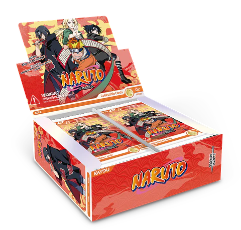 Cartas KAYOU Naruto Earth Scroll Series 2 | Smriti Collectible Cards Gold Edition