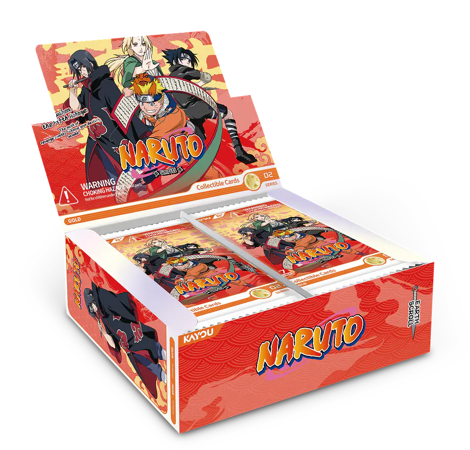 Cartas KAYOU Naruto Earth Scroll Series 2 | Smriti Collectible Cards Gold Edition 1