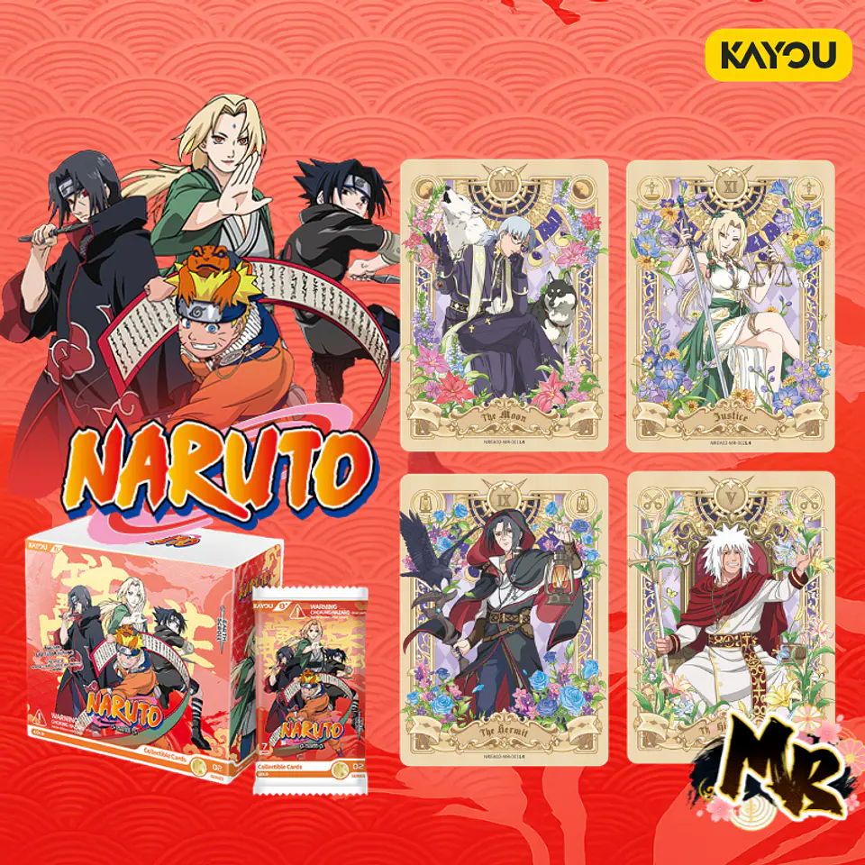 Cartas KAYOU Naruto Earth Scroll Series 2 | Smriti Collectible Cards Gold Edition 4