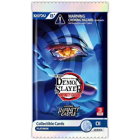 Cartas KAYOU Demon Slayer Infinity Castle Serie 01 | Platinum Edition 