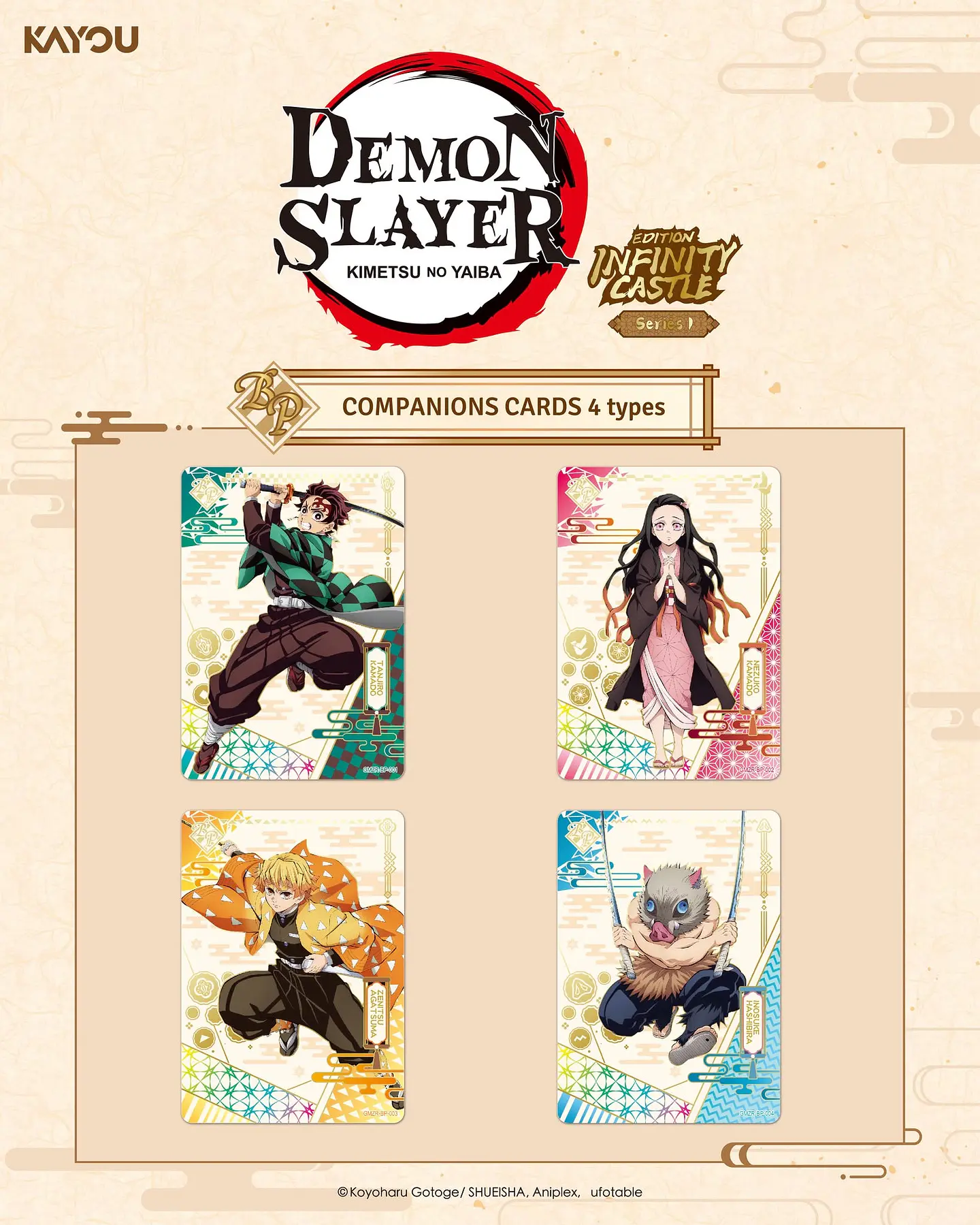 Cartas KAYOU Demon Slayer Infinity Castle Serie 01 | Platinum Edition  5