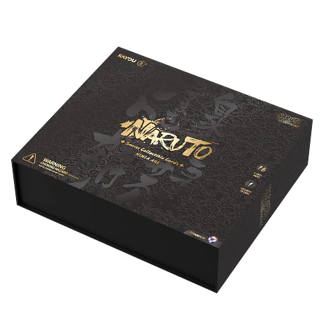 Cartas KAYOU Naruto Ninja Age Premium Collector Box | Titanium Edition 