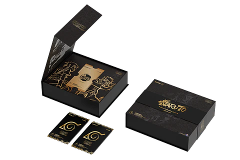 Cartas KAYOU Naruto Ninja Age Premium Collector Box | Titanium Edition 