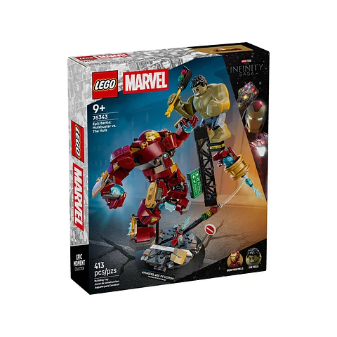 LEGO 763434: Batalla Legendaria: Hulkbuster vs. Hulk