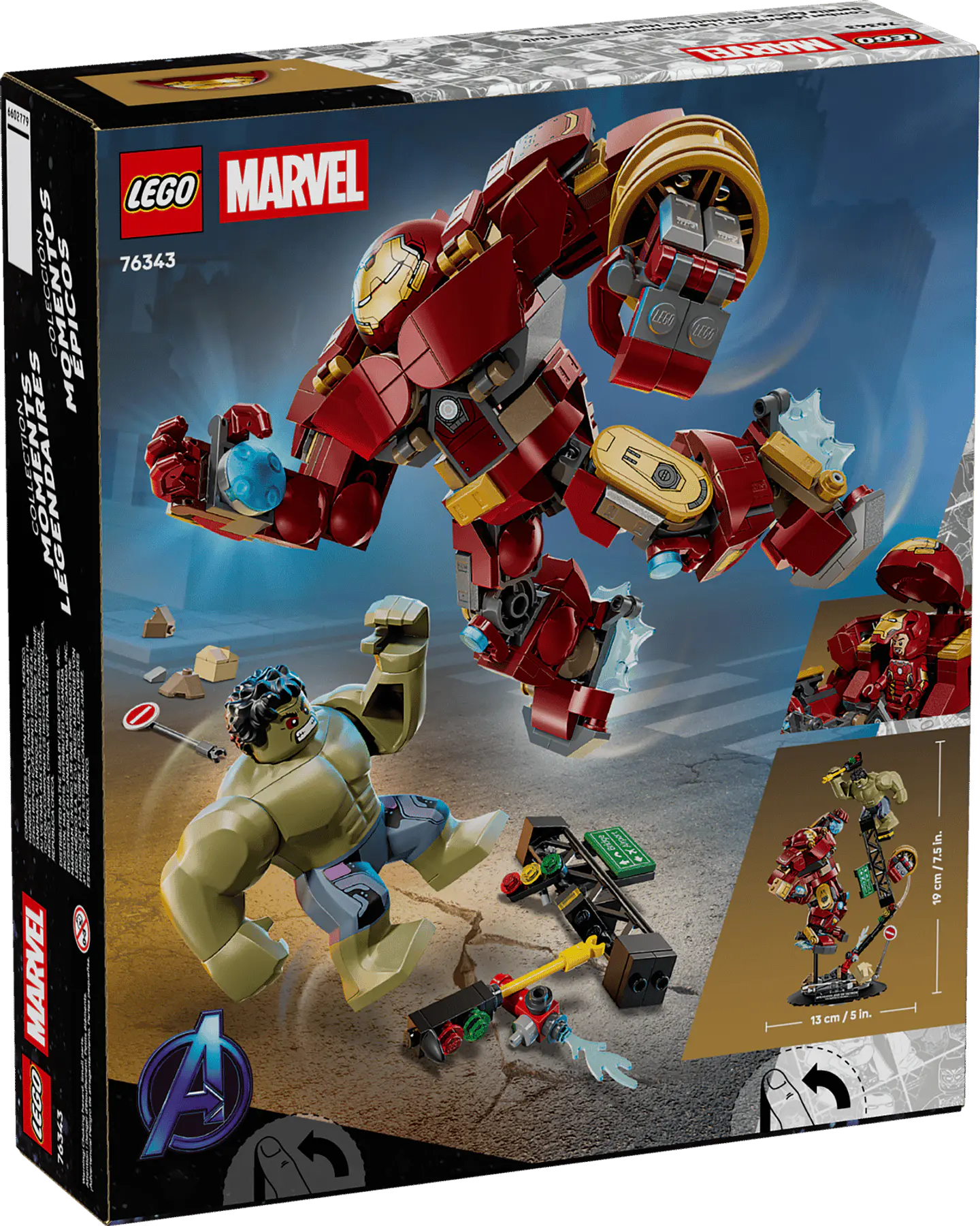 LEGO 763434: Batalla Legendaria: Hulkbuster vs. Hulk 6