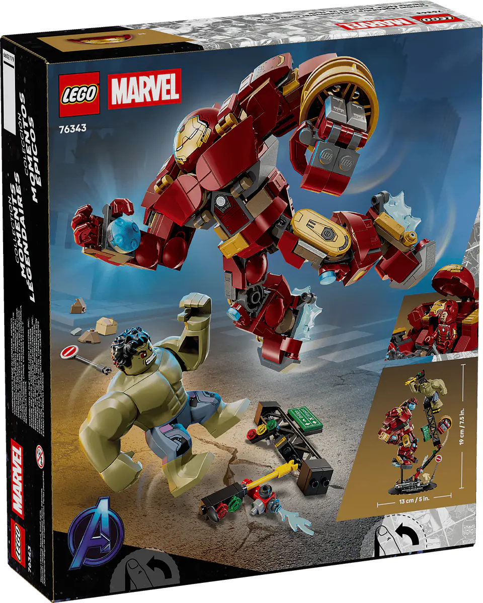 LEGO 763434: Batalla Legendaria: Hulkbuster vs. Hulk 6
