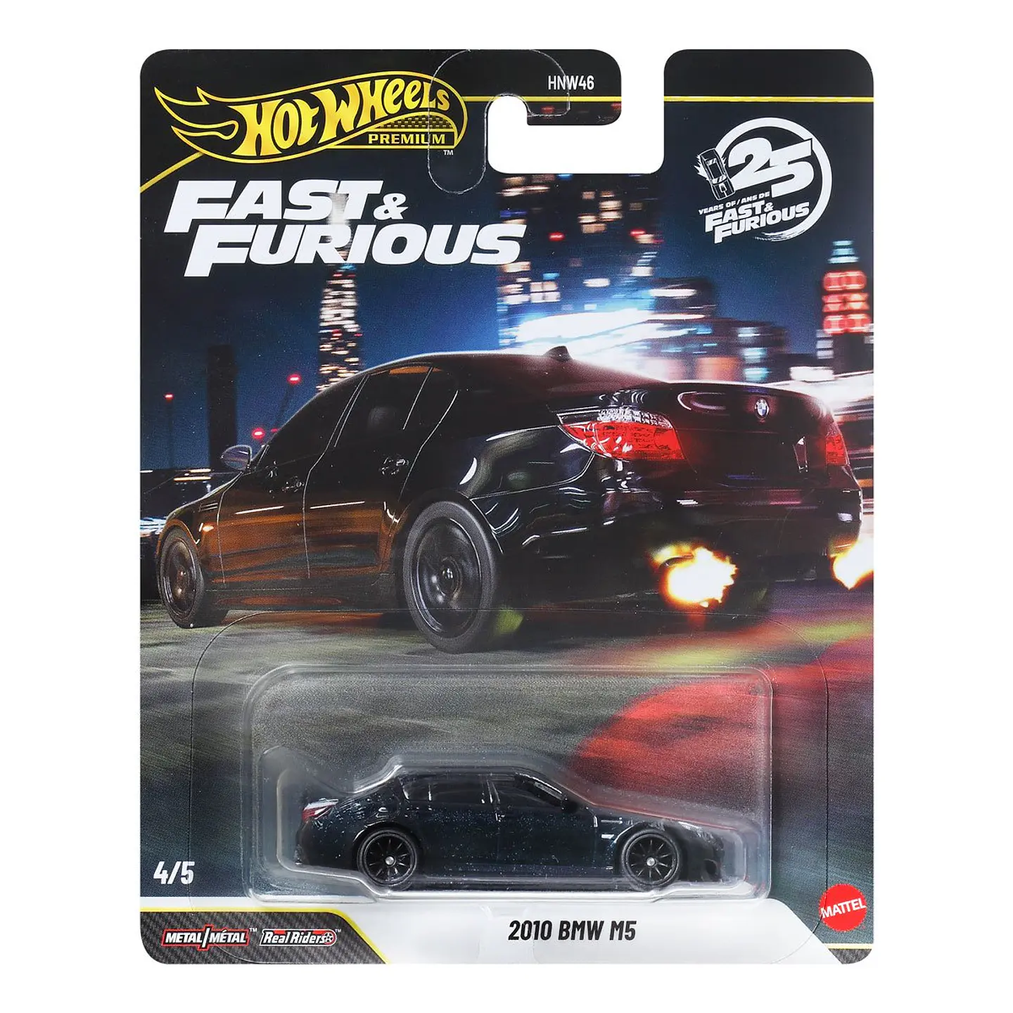Hot Wheels Premium: 2010 BMW M5 - Fast & Furious 25º Aniversario  1