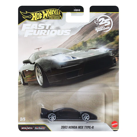 Hot Wheels Premium: 2003 Honda NSX Type-R - Fast & Furious 25º Aniversario