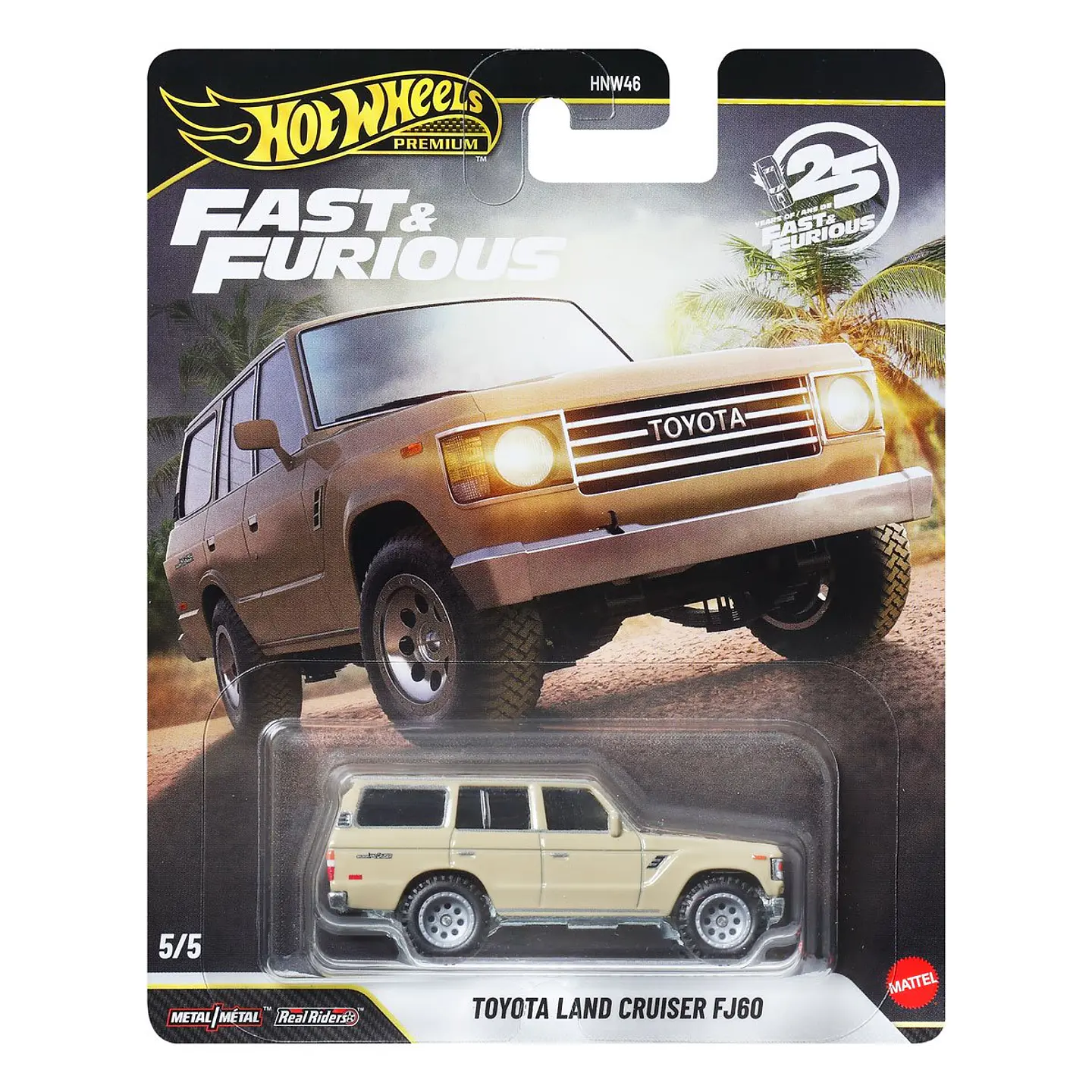 Hot Wheels Premium: Toyota Land Cruiser FJ60 - Fast & Furious 25º Aniversario 1