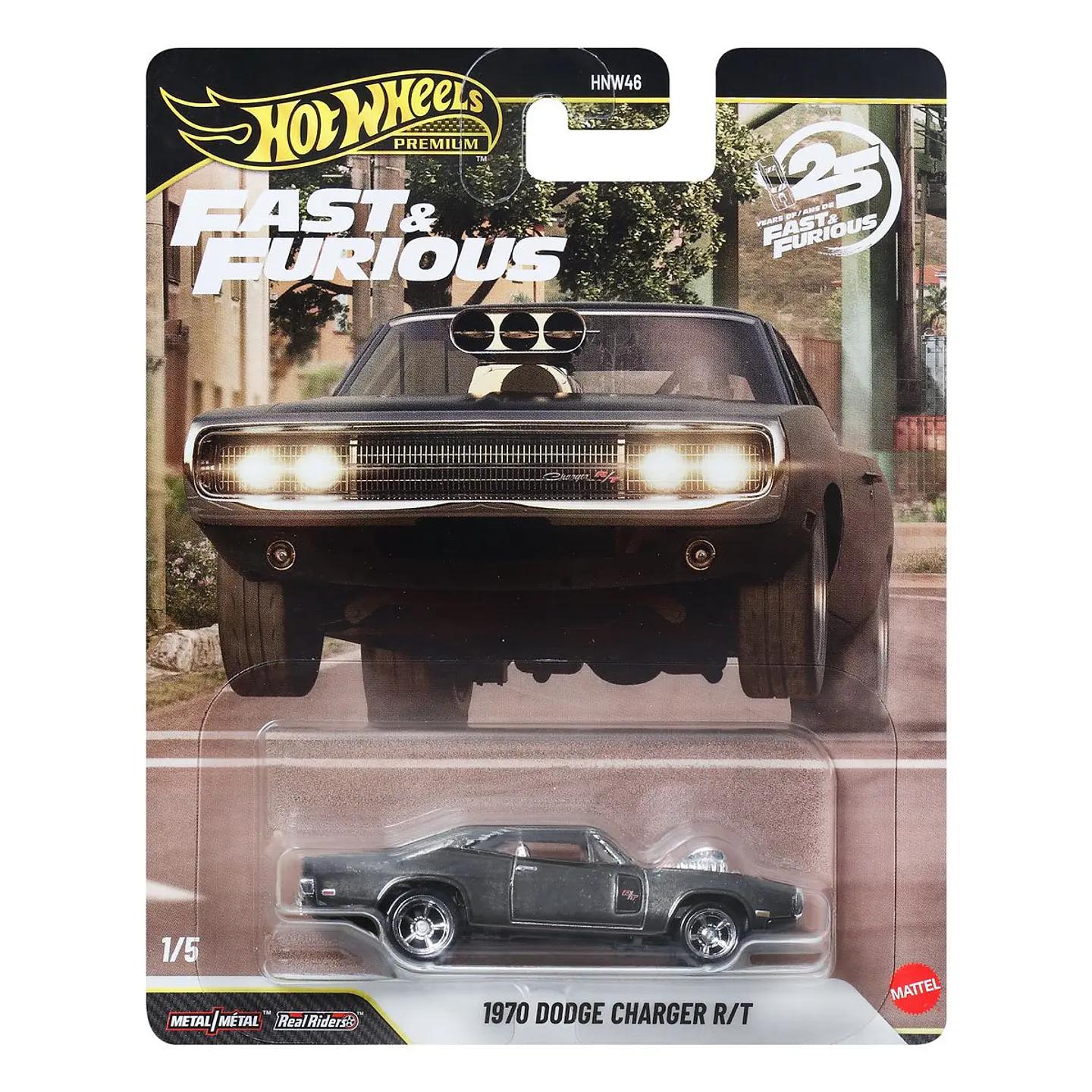 Hot Wheels Premium: 1970 Dodge Charger R/T Spectraflame - Fast & Furious 25º An 1