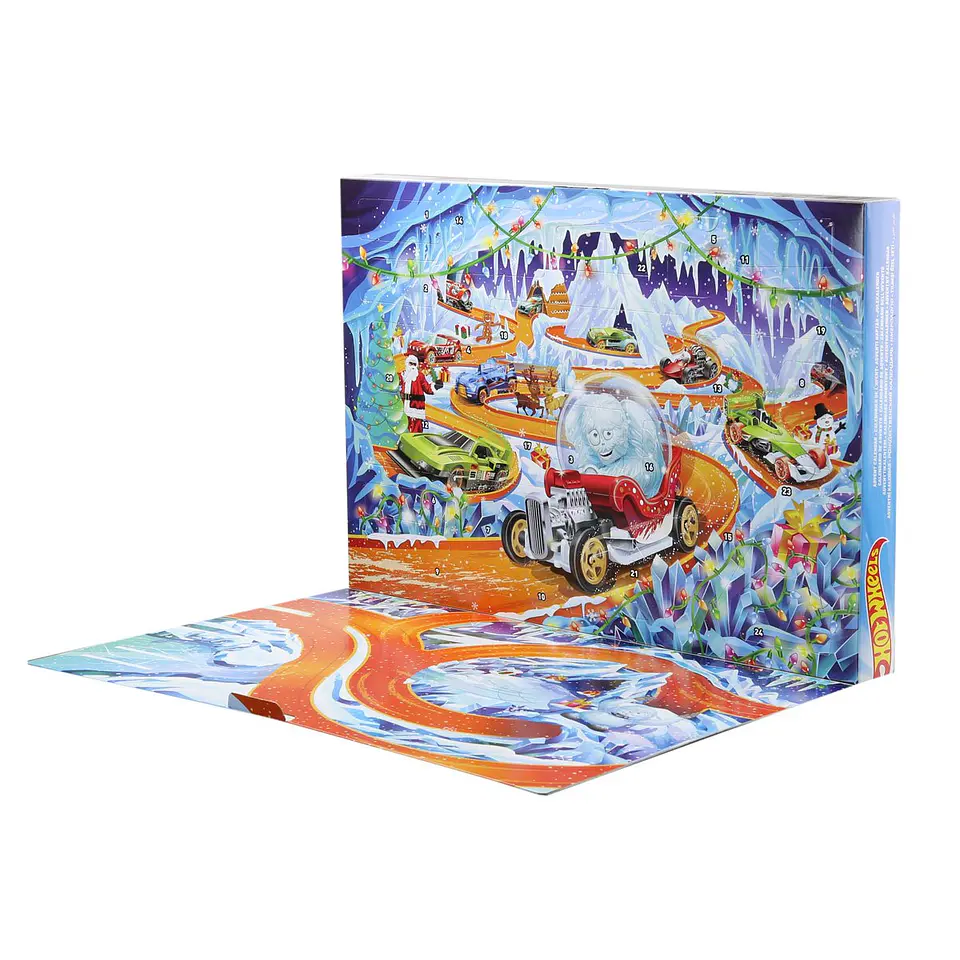 Hot Wheels Calendario de Adviento 2026 | 10 Autos + 23 Accesorios 3