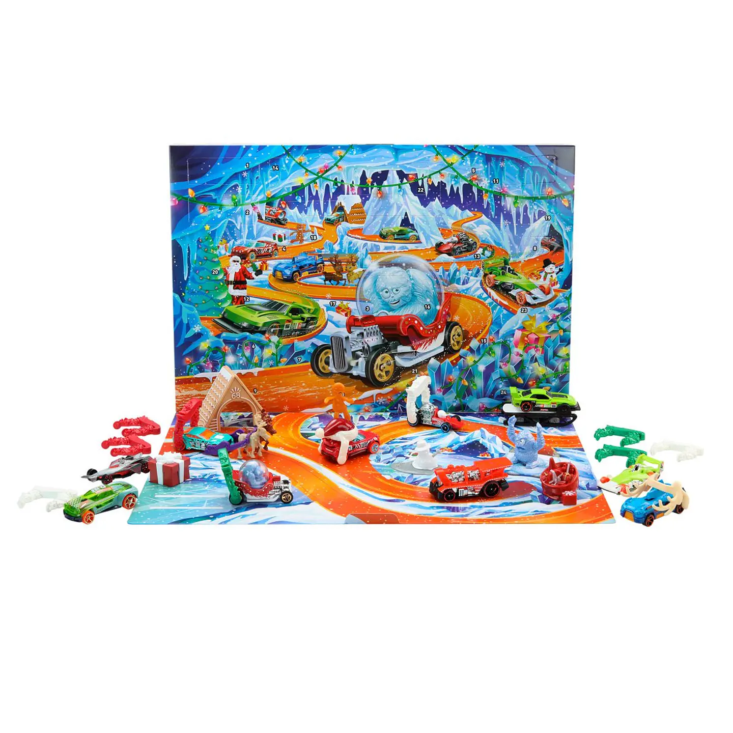 Hot Wheels Calendario de Adviento 2026 | 10 Autos + 23 Accesorios 4