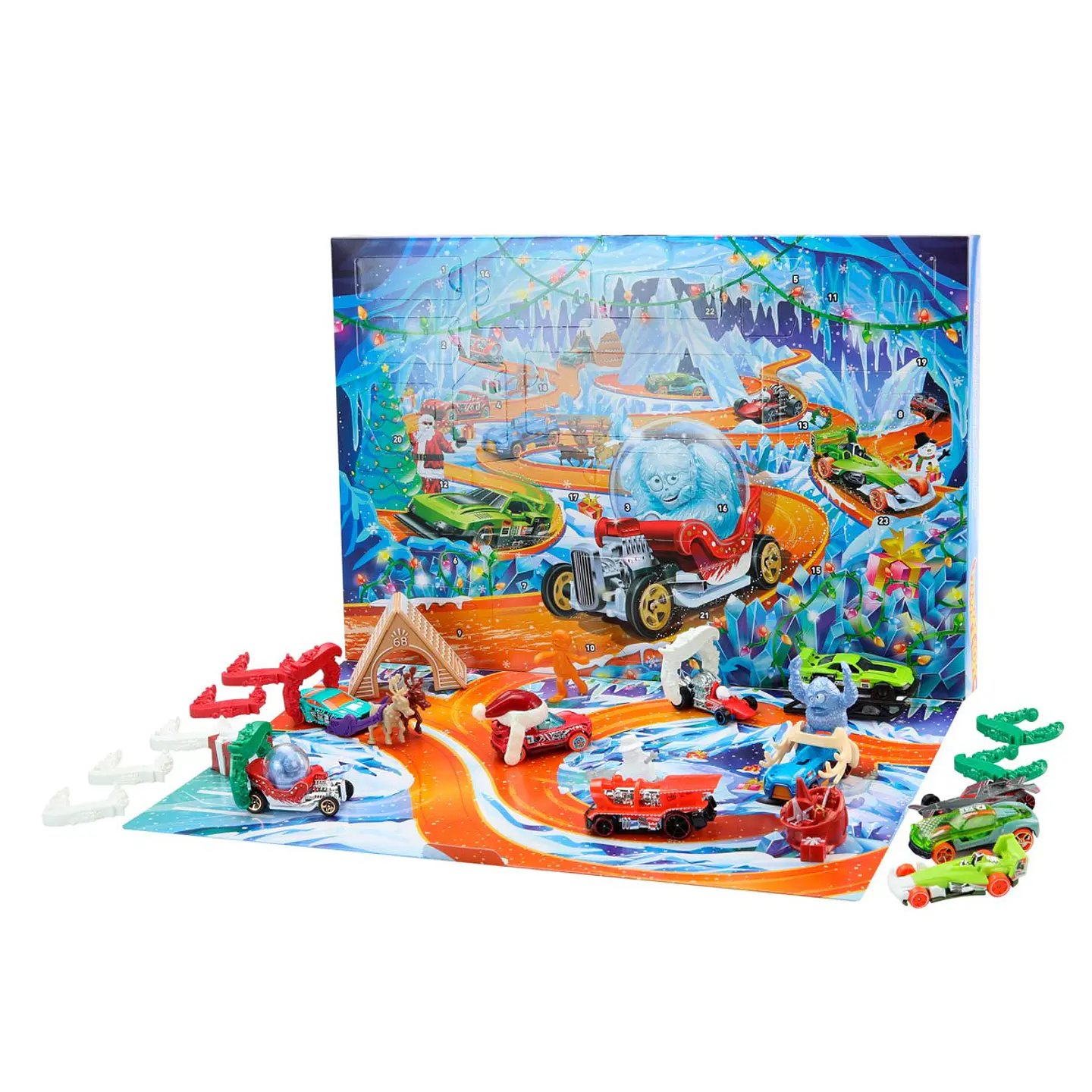 Hot Wheels Calendario de Adviento 2026 | 10 Autos + 23 Accesorios 5