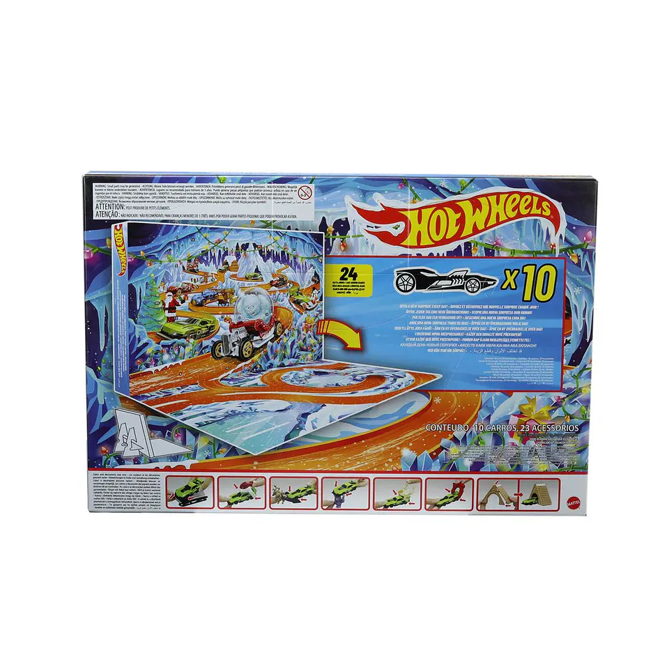 Hot Wheels Calendario de Adviento 2026 | 10 Autos + 23 Accesorios 6