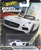 Hot Wheels Premium: Mercedes-Benz SLS AMG Coupé Black Series - Fast & Furious - Miniatura 1