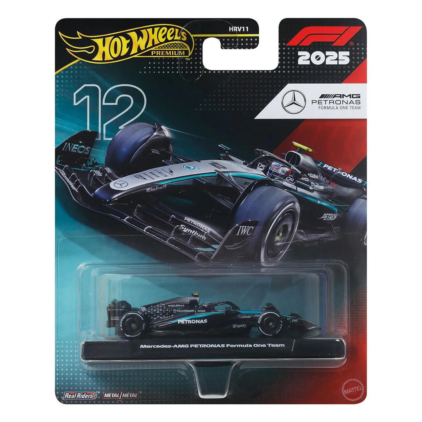Hot Wheels Premium: Mercedes-AMG PETRONAS Formula One Team - Kimi Antonelli #12 1