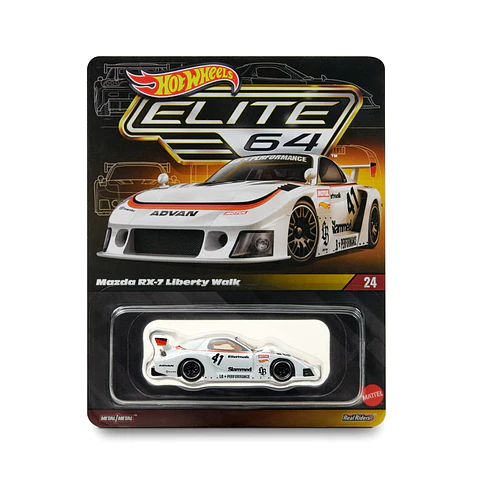 Hot Wheels Elite 64: Mazda RX-7 Liberty Walk