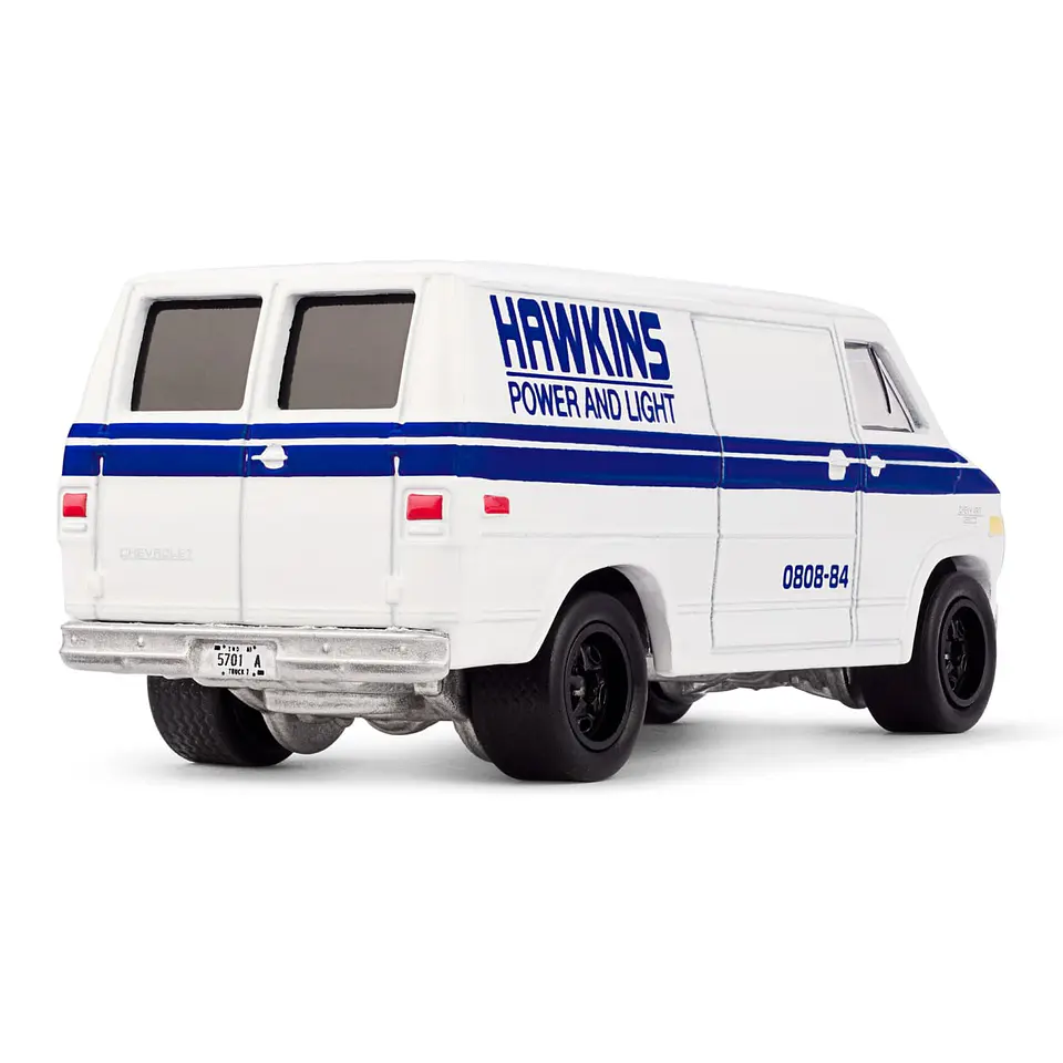 Hot Wheels Stranger Things 10° Aniversario '83 Chevy Van SDCC 2026 – Diorama Volteo Icónico 5