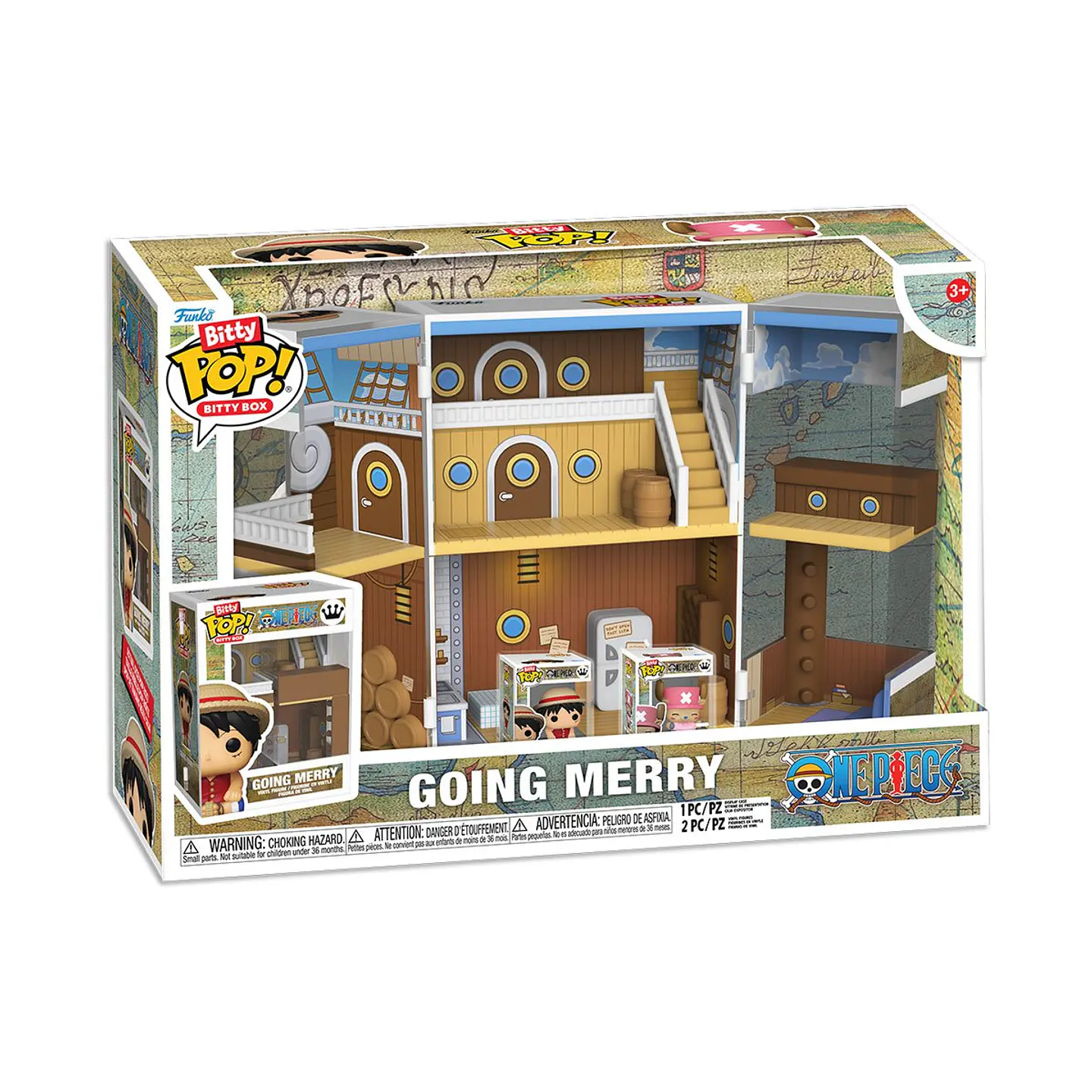 Funko Bitty Pop! Box Playset: One Piece (Going Merry)  1