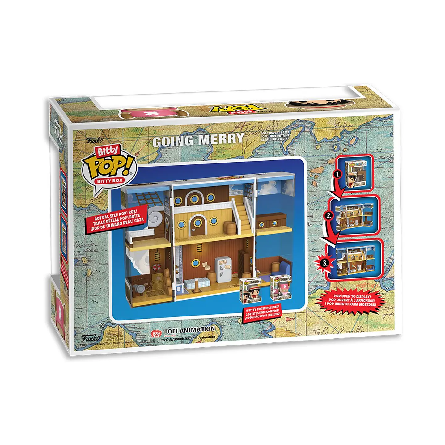Funko Bitty Pop! Box Playset: One Piece (Going Merry)  3