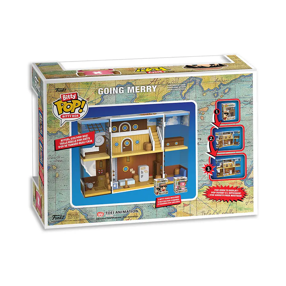 Funko Bitty Pop! Box Playset: One Piece (Going Merry)  3