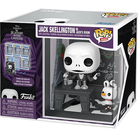 Funko Pop! Nook: Jack Skellington en su habitación - The Nightmare Before Christmas