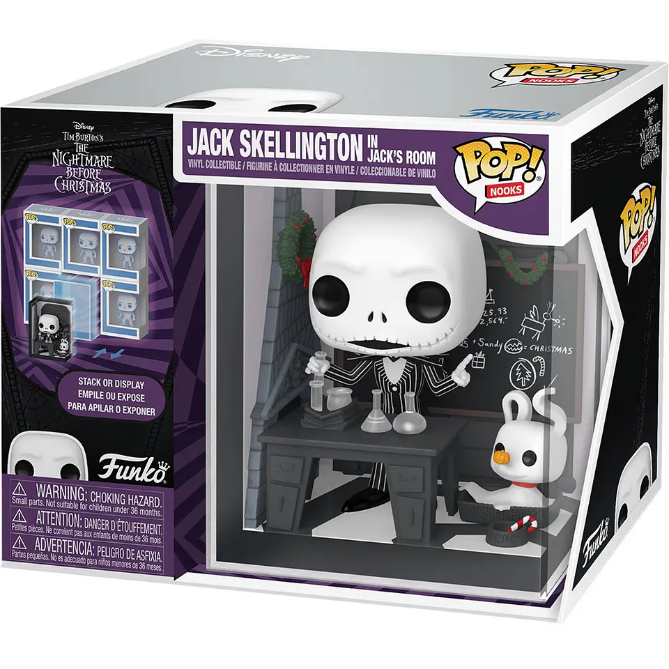 Funko Pop! Nook: Jack Skellington en su habitación - The Nightmare Before Christmas 1
