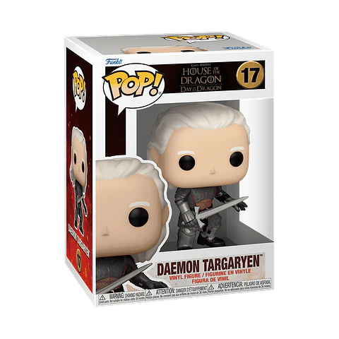 Funko Pop! Daemon Targaryen (con armadura) #17 - House Of The Dragon