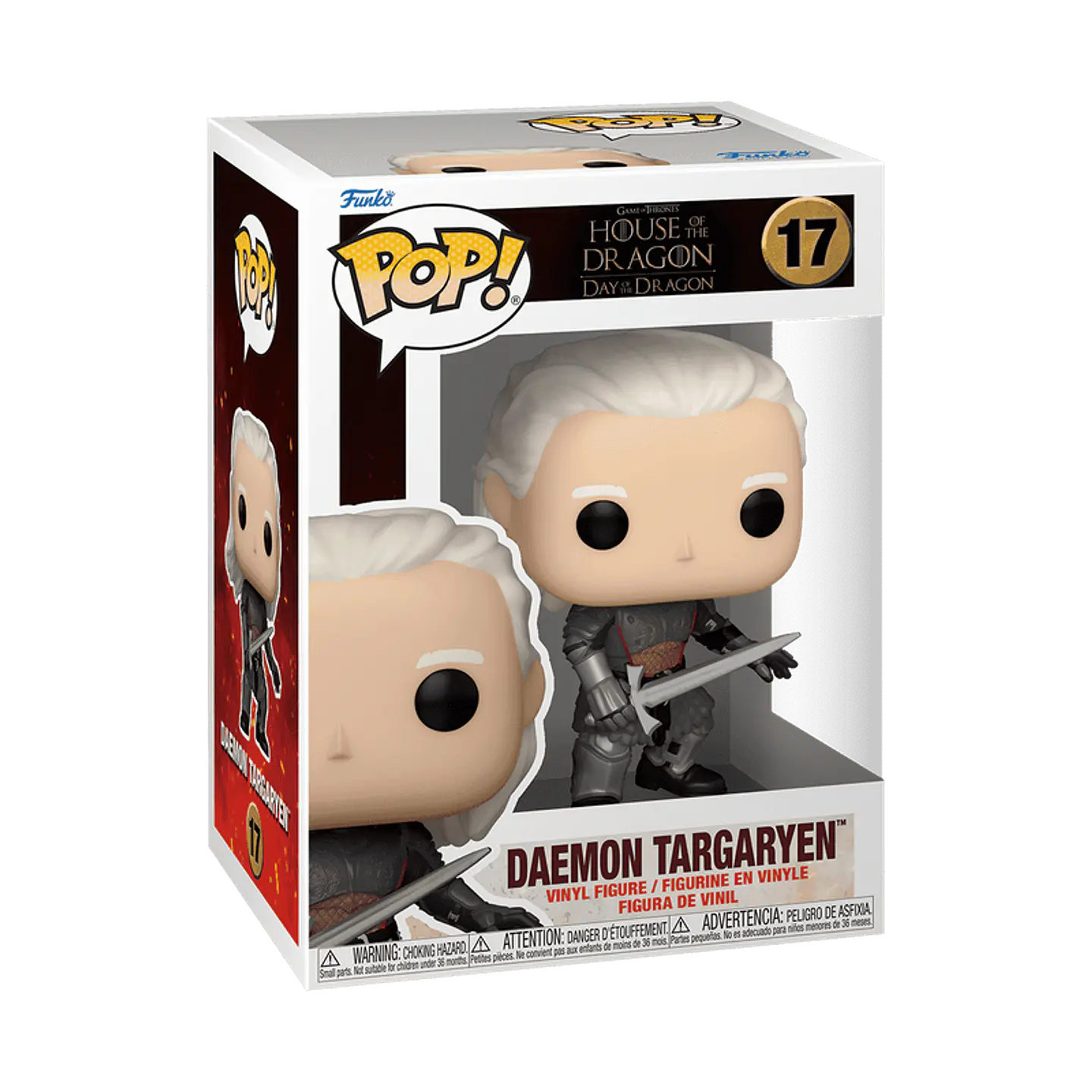 Funko Pop! Daemon Targaryen (con armadura) #17 - House Of The Dragon 1