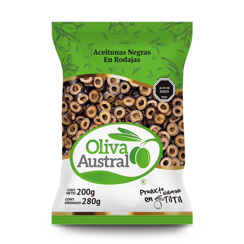 Aceituna Negra En Rodajas (Laminadas) 1