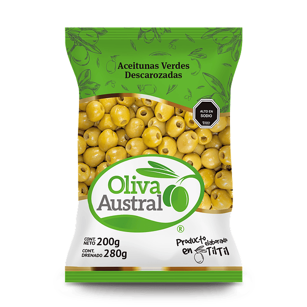 Aceitunas Verdes Descarozadas 1