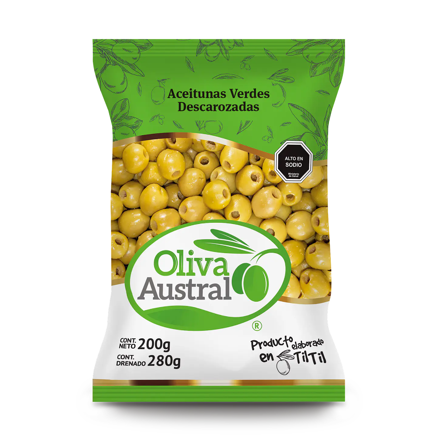 Aceitunas Verdes Descarozadas 1