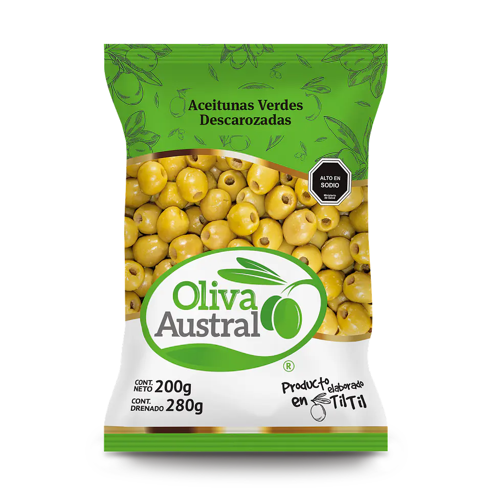 Aceitunas Verdes Descarozadas 1