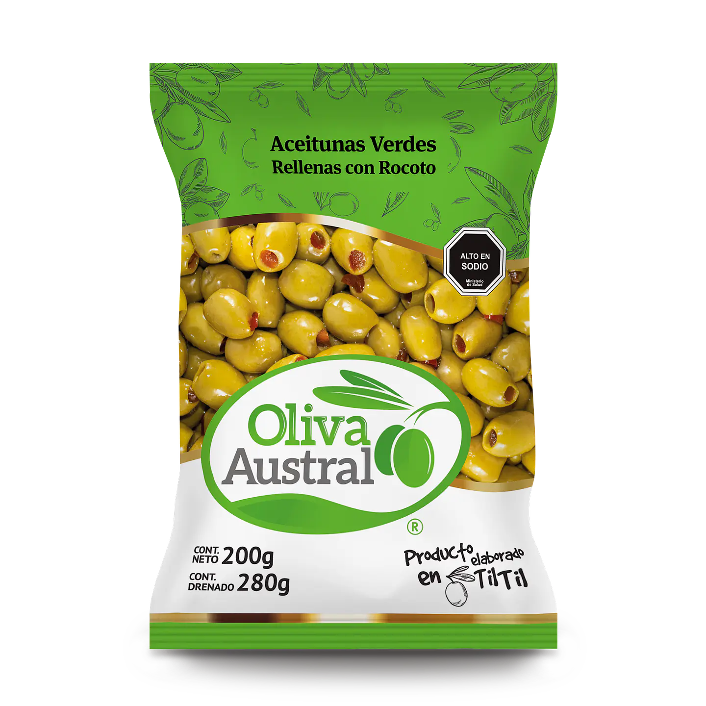 Aceitunas Rellenas con Rocoto (Ají) 1