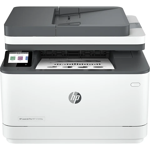 Impresora Multifunción HP LaserJet Pro MFP 3103fdw Láser Monoc WiFi LAN USB Fax