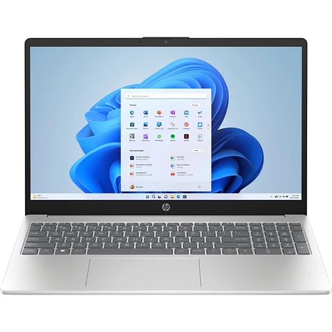 Notebook HP 15-fd0331 Intel Core 3 100U RAM 8GB SSD 512GB 15.6" W11H