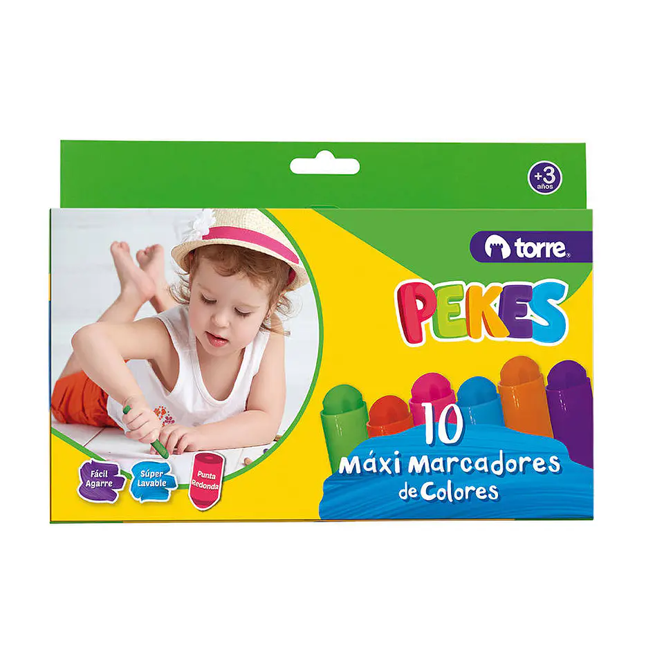 Marcador 10 color jumbo pekes torre 1