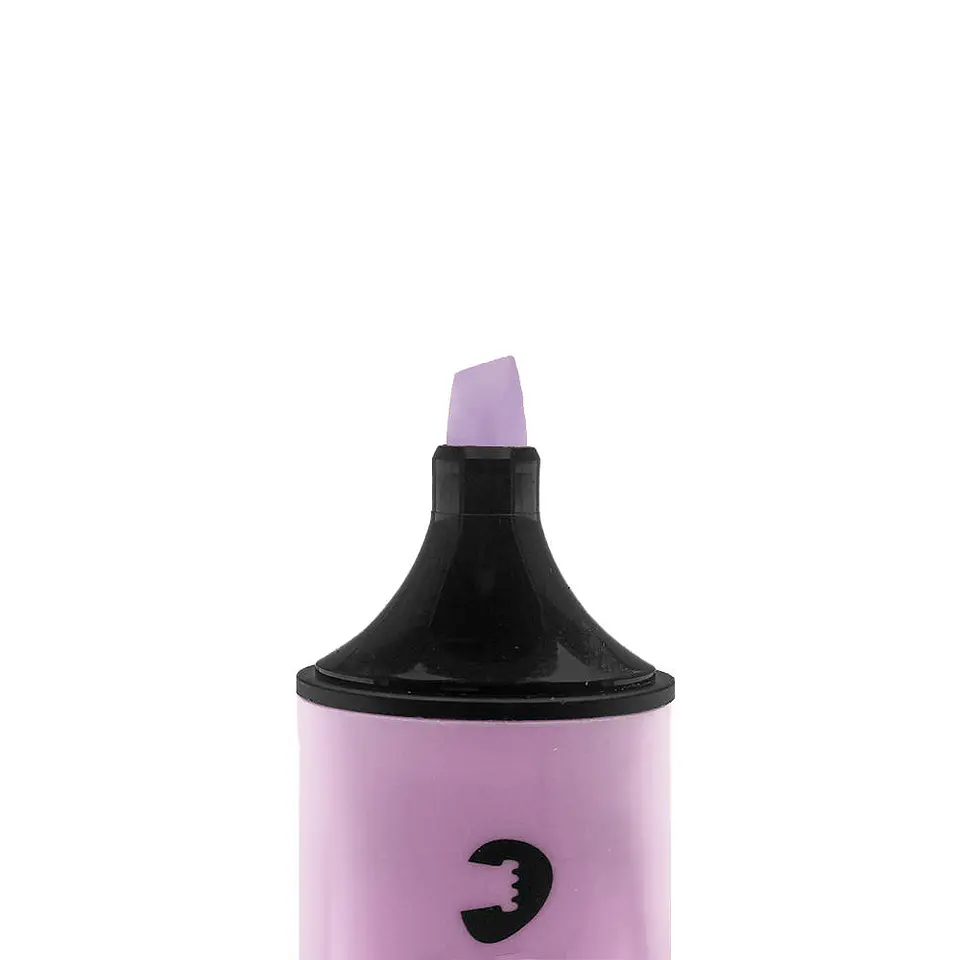 Destacador 03 u jumbo 1AMAR/1VIOL/1VER pastel blis torre 3
