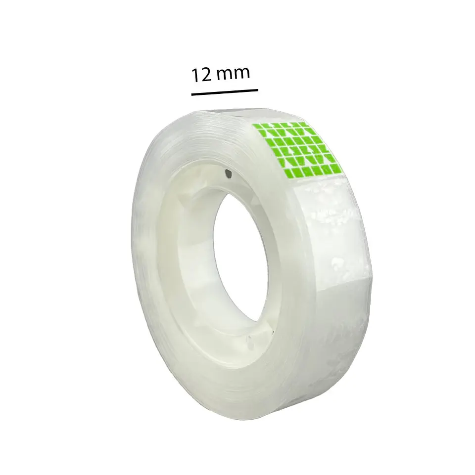 Cinta adhesiva transparente 12 mm x 30 mt 01 u 35 mic bol atlantik 3