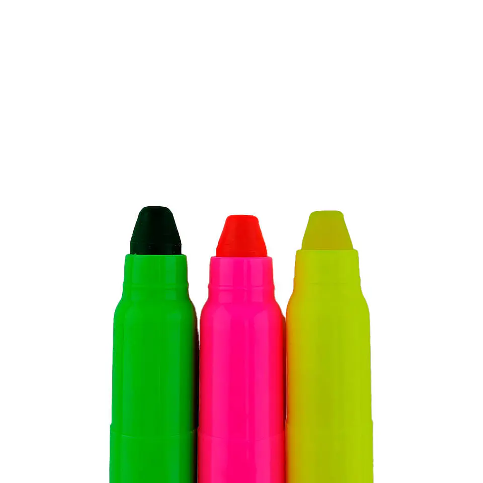 Destacador 03 u 1ROS/1VERD/1AMA super gel blis Faber-Castell 5