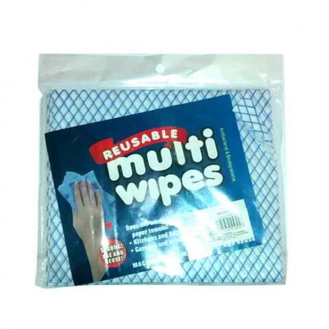 Paño limpieza 30X35 cm 12 u multi wipes Atlantik