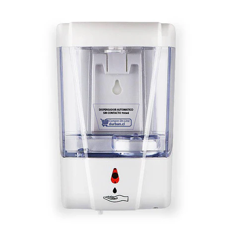 Dispensador automatico sin contacto 700 ml más adaptador 6V1.5A Durban