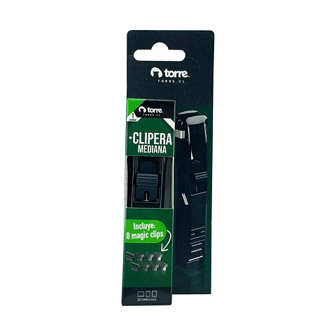 Dispensador magic clip 13 mm blis + 8 u magic clip torre
