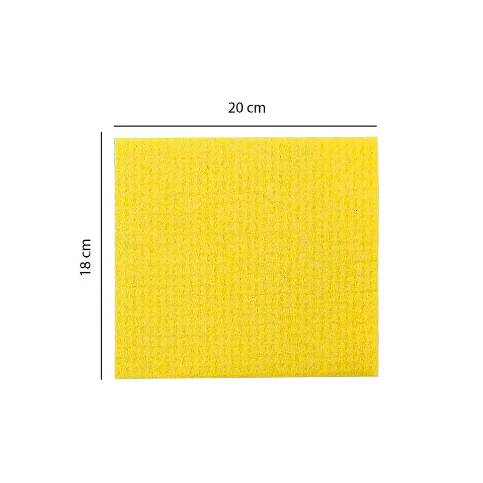 Paño esponja absorbente 01 u 18X20CM clean 2