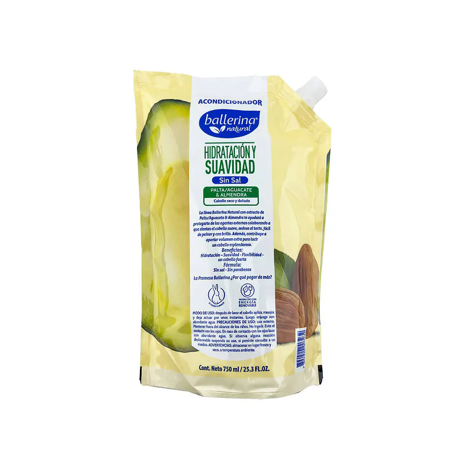 Acondicionador 0750ml frag surtido ballerina 3